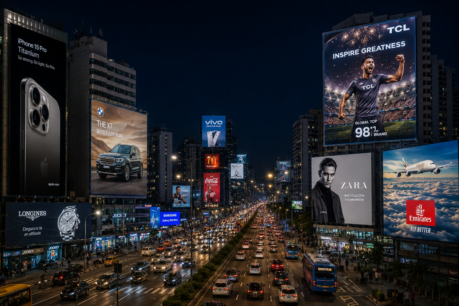  Titan Series outdoor display
